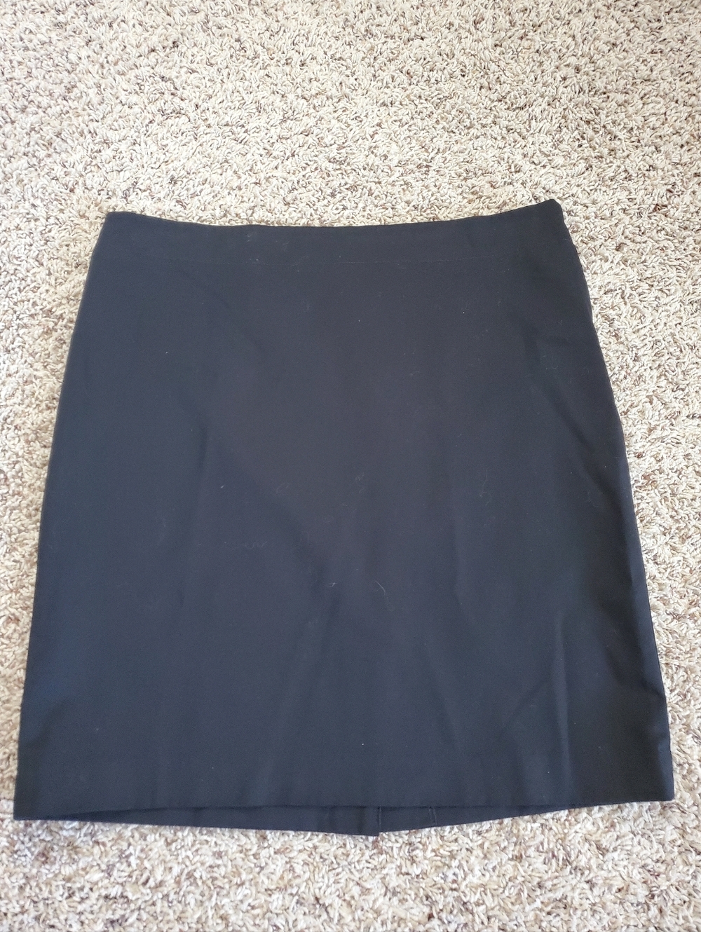Rafaella Black Women's Pencil Skirt - Timeless Office Staple- Size 14